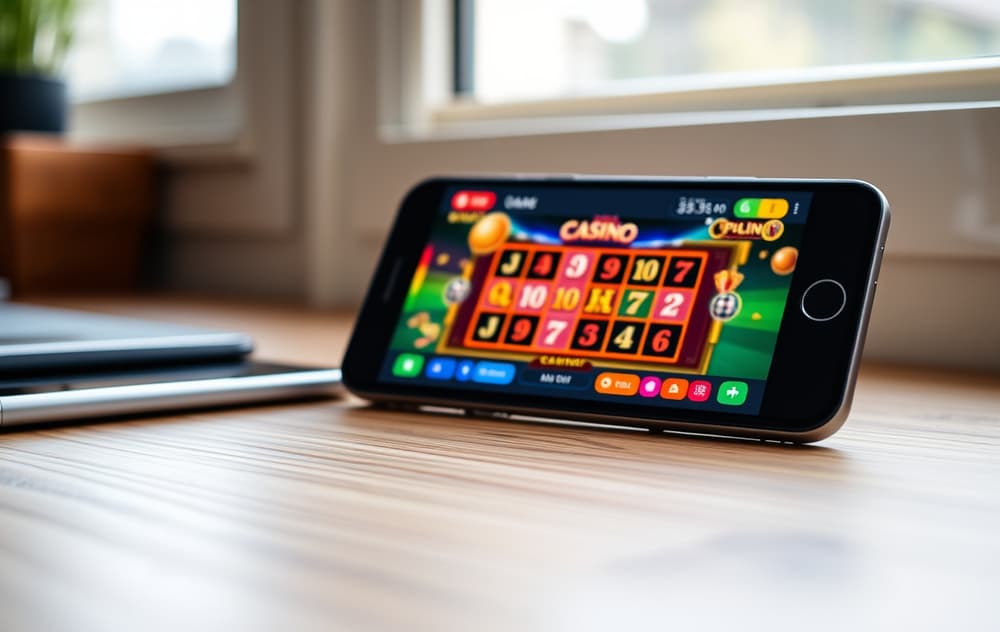Tenobet bettingside logo og mobilskjerm med live odds
